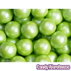 Shimmer Pearl Lime Green 1-Inch Lemon Lime Gumballs: 2LB Bag -Candy Promotion Shop shimmer pearl lime green 1 inch lemon lime gumballs 2lb bag candy warehouse 3