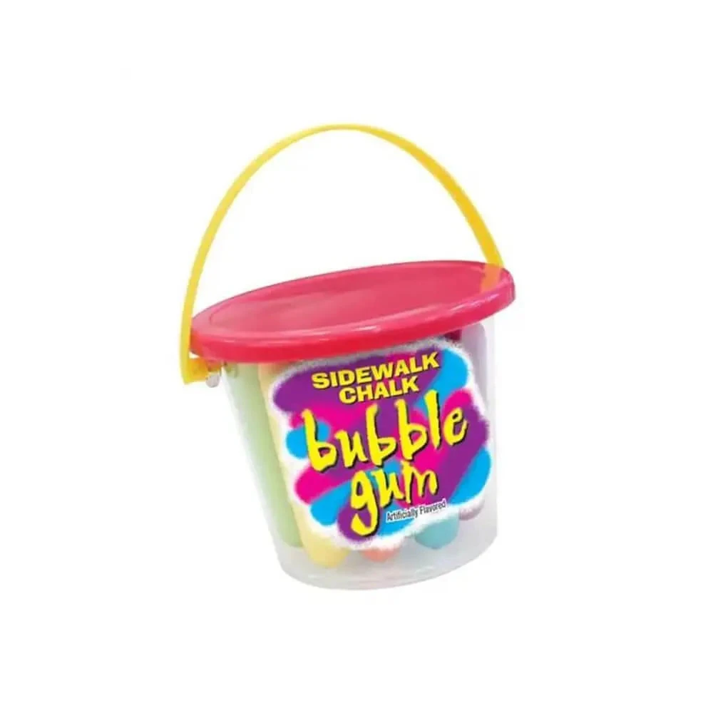 Sidewalk Chalk Bubble Gum Pails: 12-Piece Box 4 Sidewalk Chalk Bubble Gum Pails: 12-Piece Box - Image 2