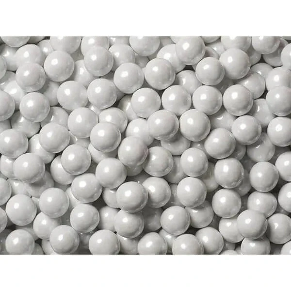 Sixlets Mini Milk Chocolate Balls - Pearl White: 2LB Bag 3 Sixlets Mini Milk Chocolate Balls - Pearl White: 2LB Bag