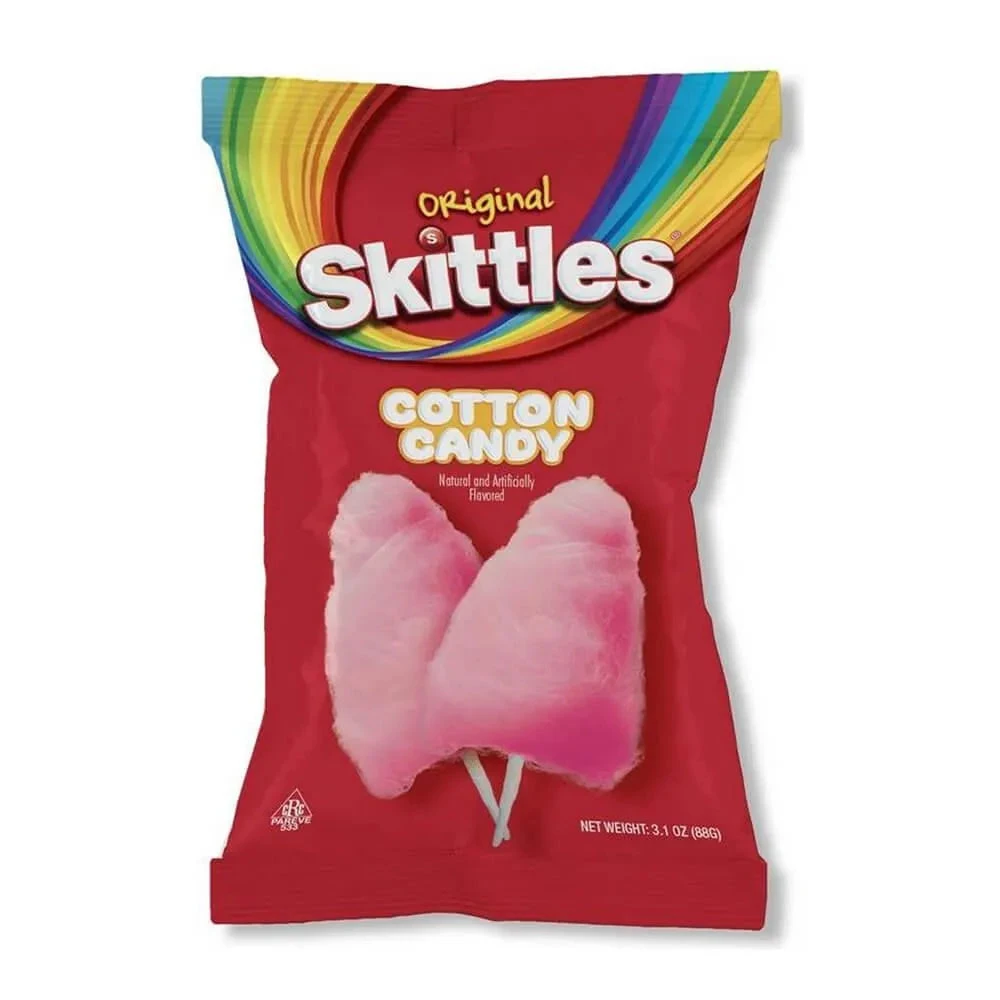 Skittles Cotton Candy: 12-Piece Box 3 Skittles Cotton Candy: 12-Piece Box