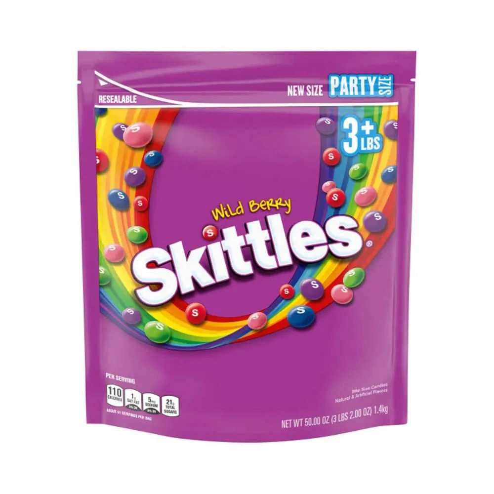 Skittles Wild Berry Candy: 50-Ounce Bag 3 Skittles Wild Berry Candy: 50-Ounce Bag