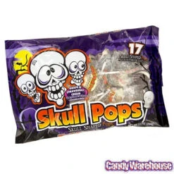 Skull Pops: 15-Piece Bag -Candy Promotion Shop skull pops 15 piece bag candy warehouse 3 62c23623 c11a 4d29 b9d4 bc766d2e5cad