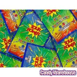 Sour Power Popping Candy Packs - Quattro: 18-Piece Box -Candy Promotion Shop sour power popping candy packs quattro 18 piece box candy warehouse 3