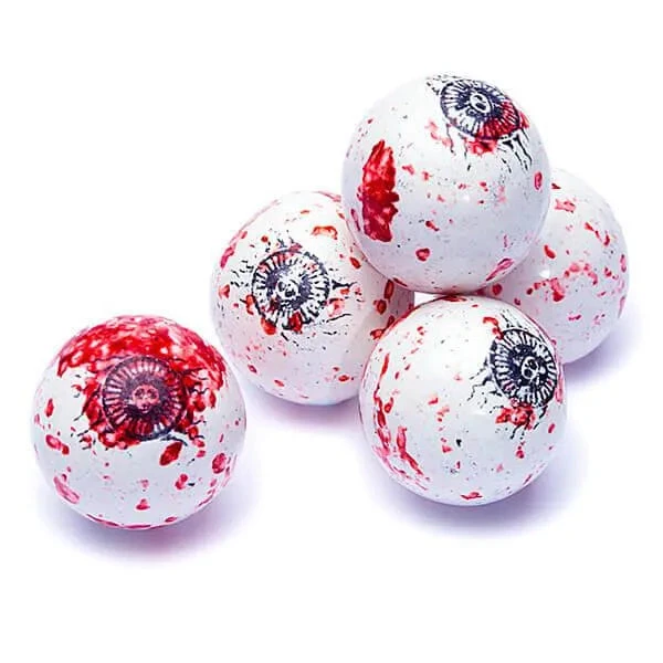 Spooky Eyeballs 1-Inch Gumballs: 850-Piece Case 3 Spooky Eyeballs 1-Inch Gumballs: 850-Piece Case