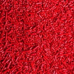 Sprinkle King Candy Sprinkles - Red: 1.2LB Jar