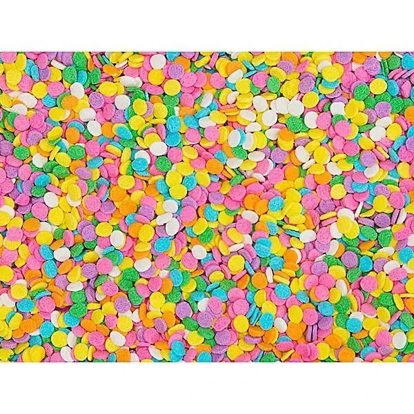 Sprinkle King Tiny Candy Sequins: 1LB Jar 3 Sprinkle King Tiny Candy Sequins: 1LB Jar
