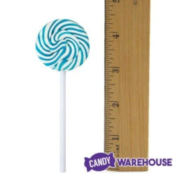Squiggly Pops Petite Swirl Lollipops - Blue Raspberry: 24-Piece Jar -Candy Promotion Shop squiggly pops petite swirl lollipops blue raspberry 24 piece jar candy warehouse 3 83c452b4 d5aa 40b0 a8b5 206dfa63f11a