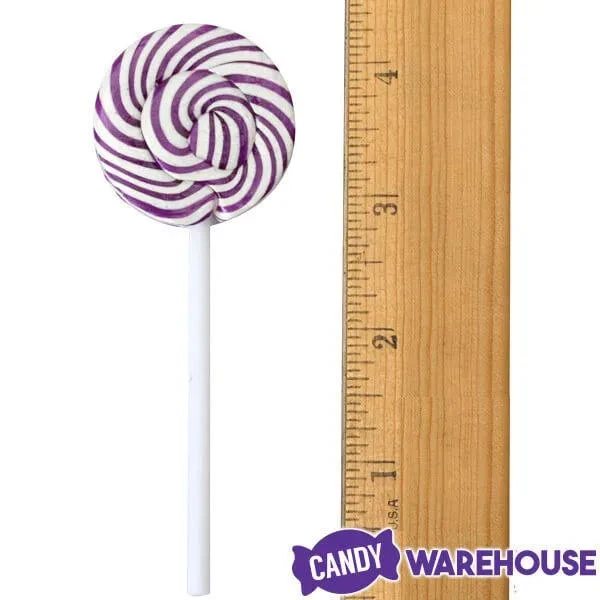 Squiggly Pops Petite Swirl Lollipops - Grape: 24-Piece Jar 8 Squiggly Pops Petite Swirl Lollipops - Grape: 24-Piece Jar - Image 6