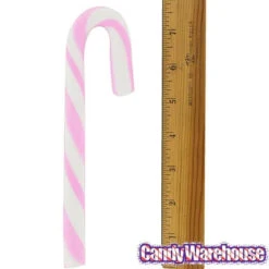Strawberry Giant Candy Canes: 12-Piece Box -Candy Promotion Shop strawberry giant candy canes 12 piece box candy warehouse 3