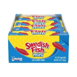 Swedish Fish Candy 2-Ounce Packs: 24-Piece Box -Candy Promotion Shop swedish fish candy 2 ounce packs 24 piece box candy warehouse 5