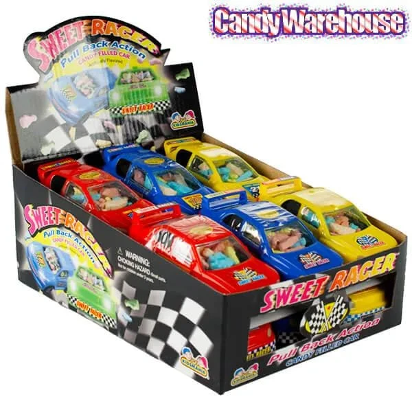 Sweet Racer Candy Filled Race Cars: 12-Piece Box 4 Sweet Racer Candy Filled Race Cars: 12-Piece Box - Image 2