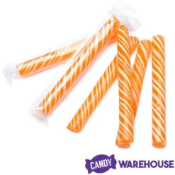 Sweet Spindles Mini Hard Candy Sticks - Orange: 50-Piece Jar -Candy Promotion Shop sweet spindles mini hard candy sticks orange 50 piece jar candy warehouse 3