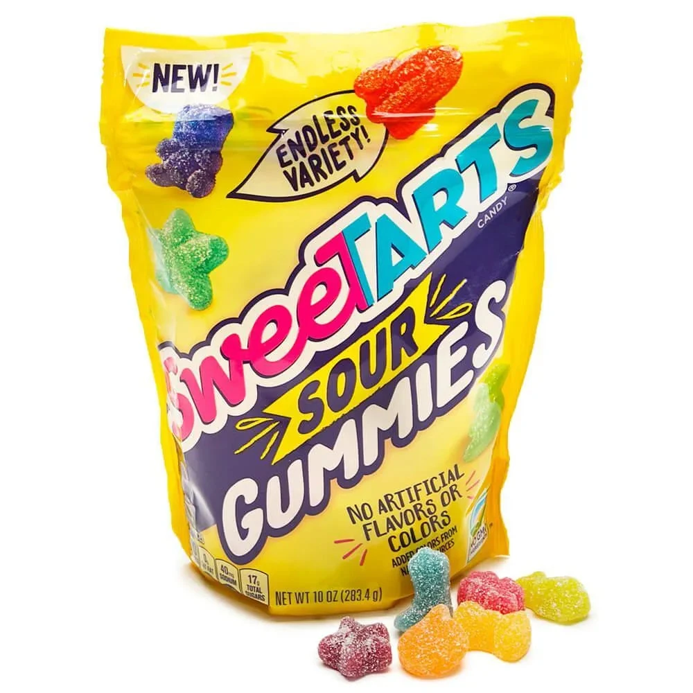 SweeTarts Sour Gummies Candy: 10-Ounce Bag 3 SweeTarts Sour Gummies Candy: 10-Ounce Bag