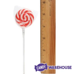 Swipple Pops Petite Swirl Ripple Lollipops - Red Cherry: 60-Piece Tub -Candy Promotion Shop swipple pops petite swirl ripple lollipops red cherry 60 piece tub candy warehouse 5