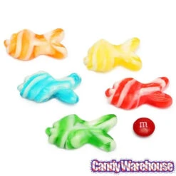 Swirly Gummy Fish Candy: 2KG Bag -Candy Promotion Shop swirly gummy fish candy 2kg bag candy warehouse 3