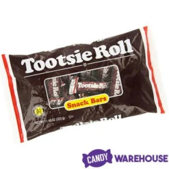 Tootsie Roll Snack Size Candy Bars: 20-Piece Bag -Candy Promotion Shop tootsie roll snack size candy bars 20 piece bag candy warehouse 3