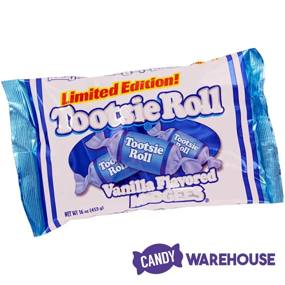 Tootsie Roll Vanilla Flavored Midgees Candy: 1LB Bag 5 Tootsie Roll Vanilla Flavored Midgees Candy: 1LB Bag - Image 3