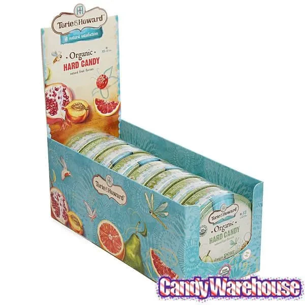 Torie And Howard Hard Candy Tins - D'anjou Pear & Cinnamon: 8-Piece Box 4 Torie And Howard Hard Candy Tins - D'anjou Pear & Cinnamon: 8-Piece Box - Image 2