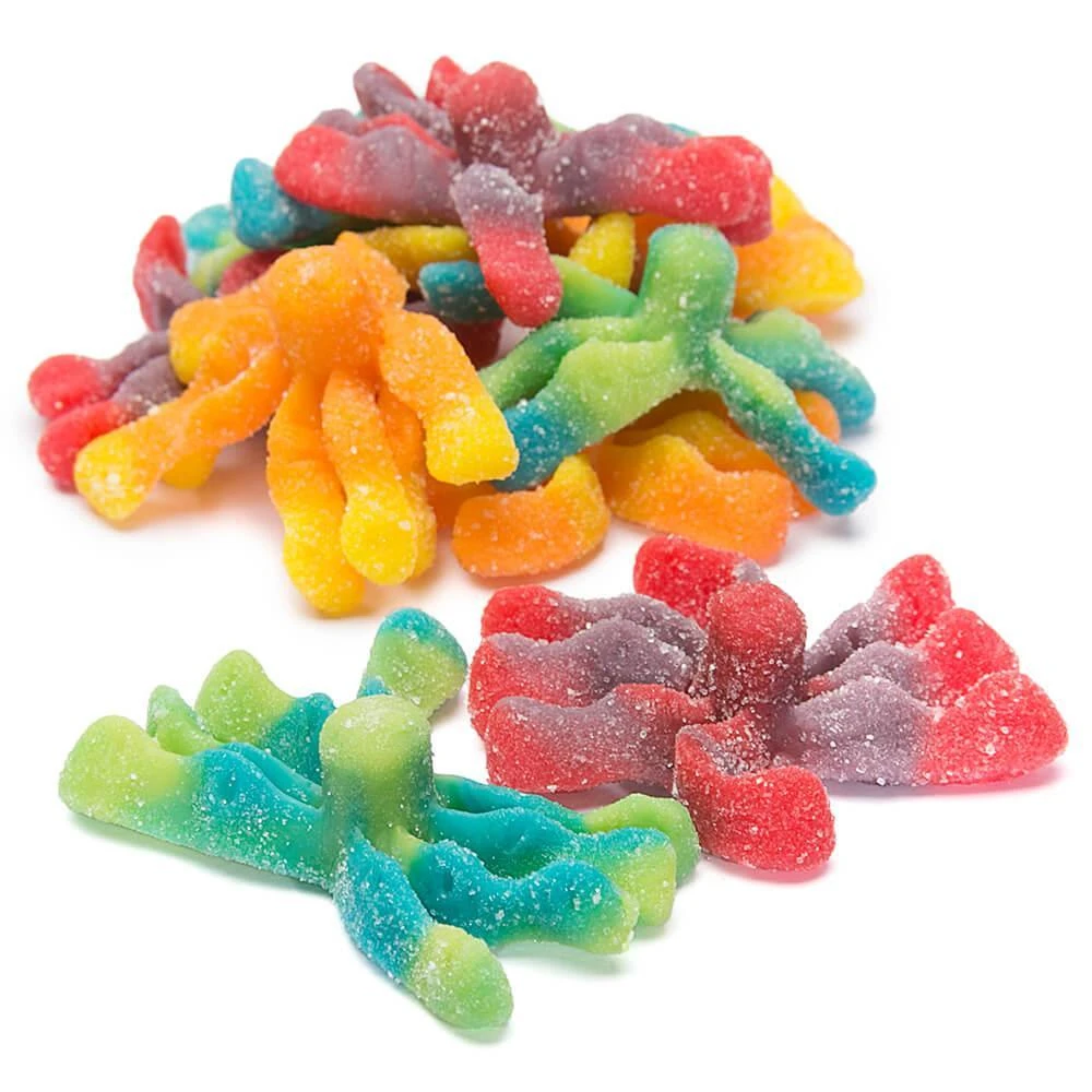 Trolli Sour Brite Gummy Octopus Candy: 35-Piece Jar 3 Trolli Sour Brite Gummy Octopus Candy: 35-Piece Jar