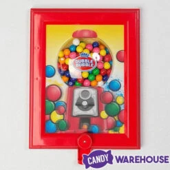 Wall Mounted Gumball Machine Dispenser Frame With Gumballs -Candy Promotion Shop wall mounted gumball machine dispenser frame with gumballs candy warehouse 4