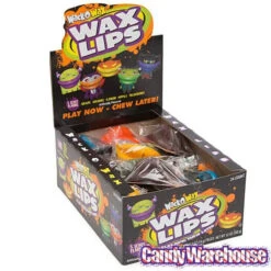 Wax Lips Halloween Candy: 24-Piece Box -Candy Promotion Shop wax lips halloween candy 24 piece box candy warehouse 3 b3704865 ddc2 48c9 a493 6db070c6edc1