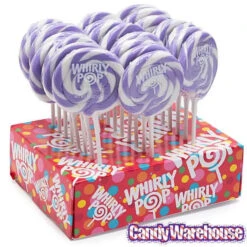 Whirly Pop 1.5-Ounce Swirl Suckers - Lavender Purple: 24-Piece Display -Candy Promotion Shop whirly pop 1 5 ounce swirl suckers lavender purple 24 piece display candy warehouse 5 dbd8a87f c234 4430 909d 733283ab8de4