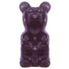 World's Largest Gummy Bear Candy Gift Box - Grape -Candy Promotion Shop world s largest gummy bear candy gift box grape candy warehouse