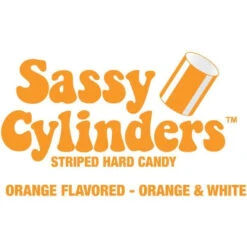 YumJunkie Sassy Cylinders Orange Striped Hard Candy: 5LB Bag 8 YumJunkie Sassy Cylinders Orange Striped Hard Candy: 5LB Bag -Candy Promotion Shop yumjunkie sassy cylinders orange striped hard candy 5lb bag candy warehouse 3