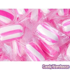 YumJunkie Sassy Cylinders Strawberry Pink Striped Hard Candy: 5LB Bag -Candy Promotion Shop yumjunkie sassy cylinders strawberry pink striped hard candy 5lb bag candy warehouse 4