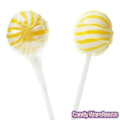 YumJunkie Sassy Spheres Banana Yellow Striped Ball Lollipops: 100-Piece Bag -Candy Promotion Shop yumjunkie sassy spheres banana yellow striped ball lollipops 100 piece bag candy warehouse 4