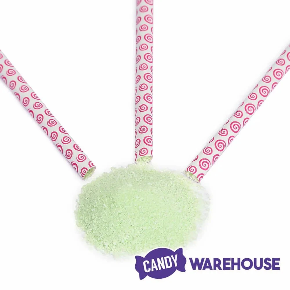 YumJunkie Sassy Straws Candy Powder Filled Mini Straws - Watermelon: 50-Piece Bag 4 YumJunkie Sassy Straws Candy Powder Filled Mini Straws - Watermelon: 50-Piece Bag - Image 2