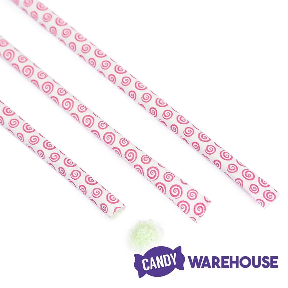 YumJunkie Sassy Straws Candy Powder Filled Mini Straws - Watermelon: 50-Piece Bag 6 YumJunkie Sassy Straws Candy Powder Filled Mini Straws - Watermelon: 50-Piece Bag - Image 4