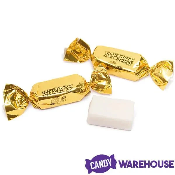 Zazers Gold Foiled Peach Chewy Candy: 1LB Bag 4 Zazers Gold Foiled Peach Chewy Candy: 1LB Bag - Image 2